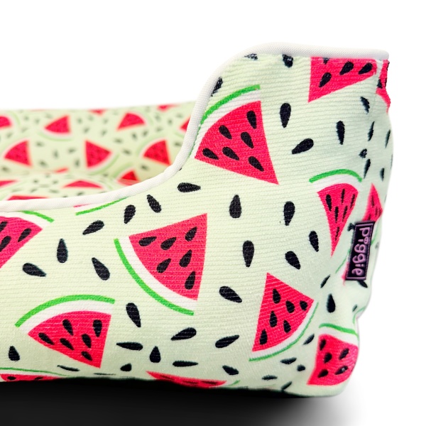 Melon-Tastic Corduroy Luxury Dog Bed